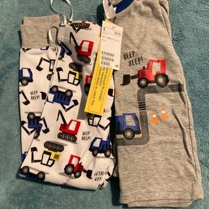H&M truck pajamas 3T